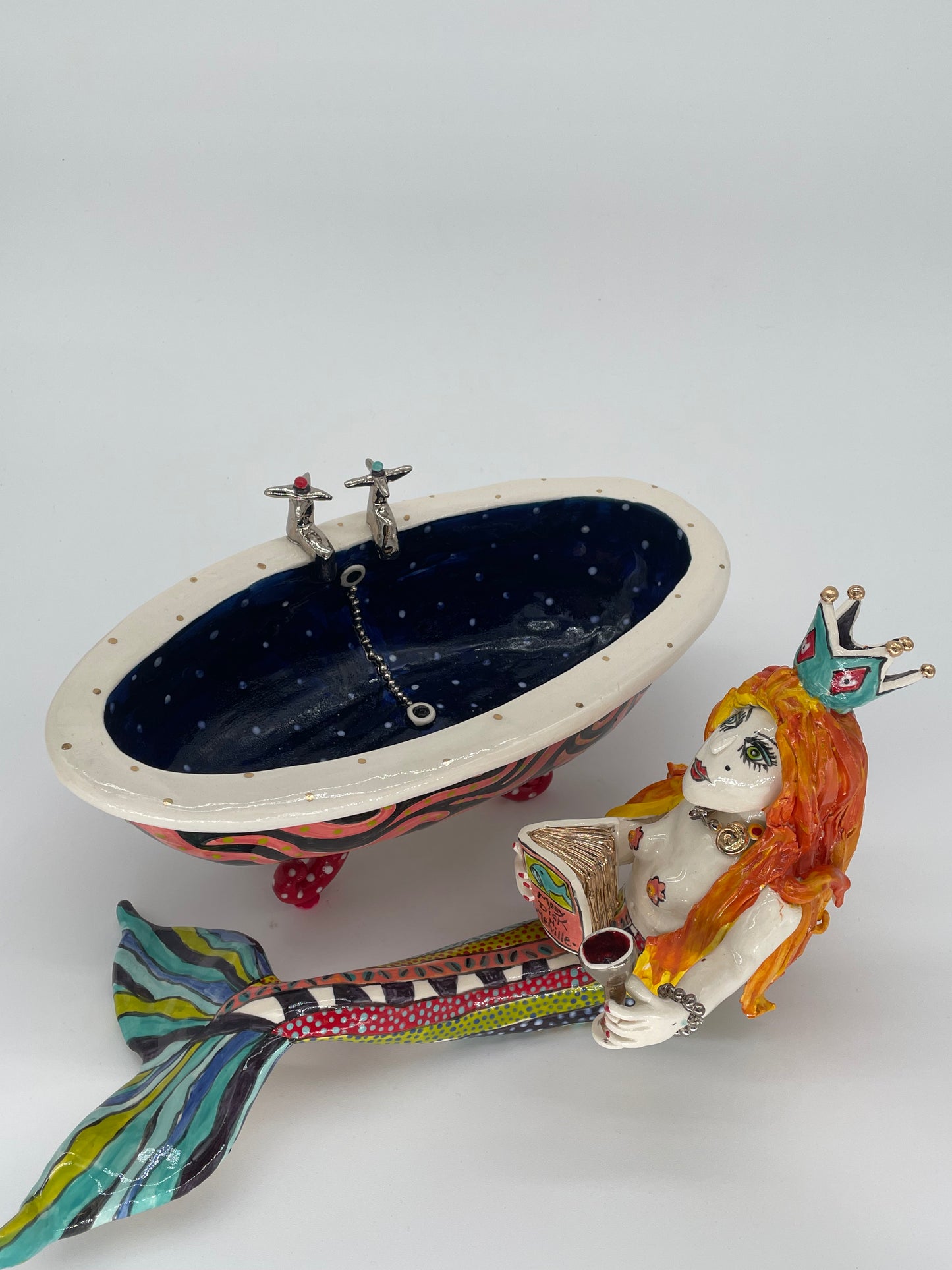 Mermaid In A Bath