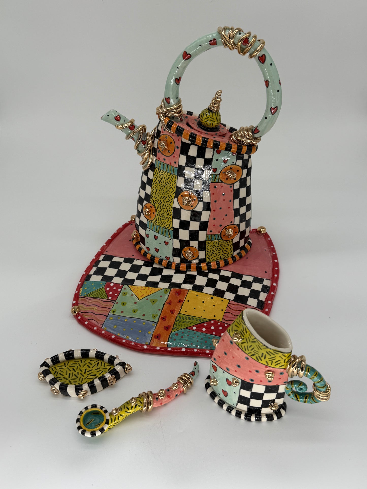 Patchwork Teaset