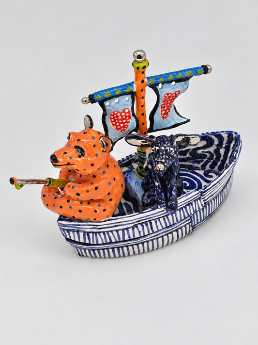 Gone Fishing, Seasick Puppy