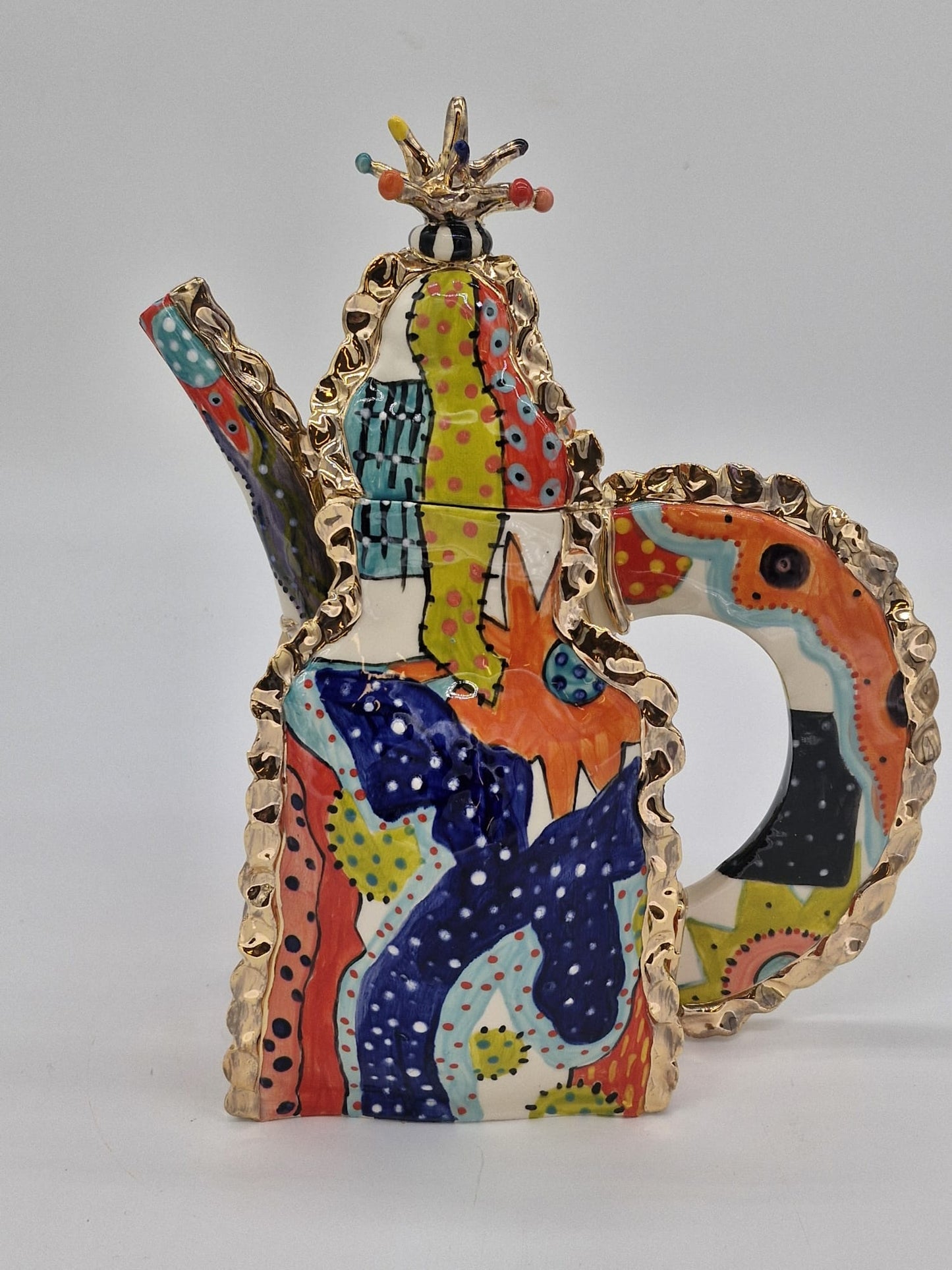 And Nature Blooms Teapot