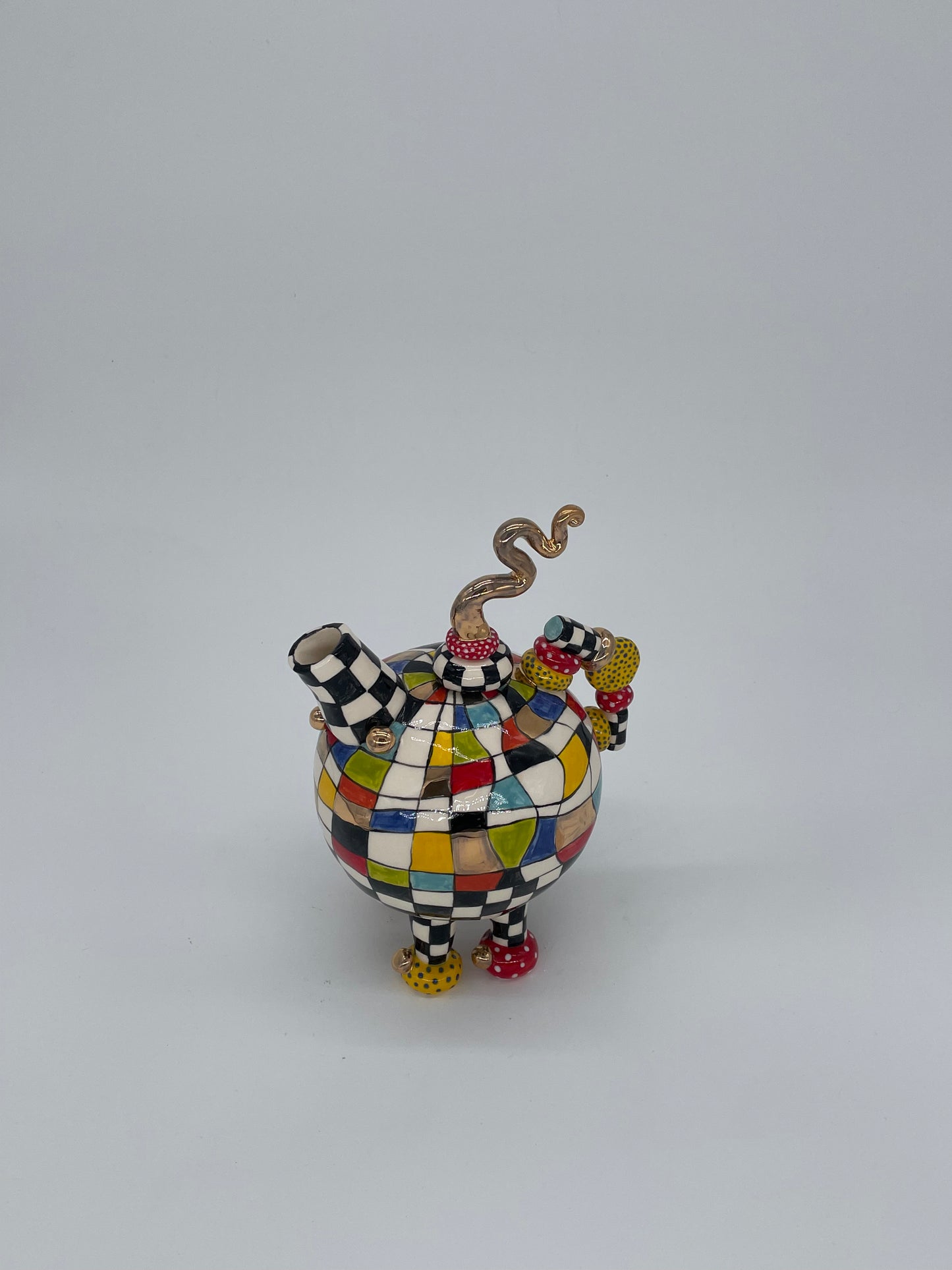 Honouring Mondrian Teapot