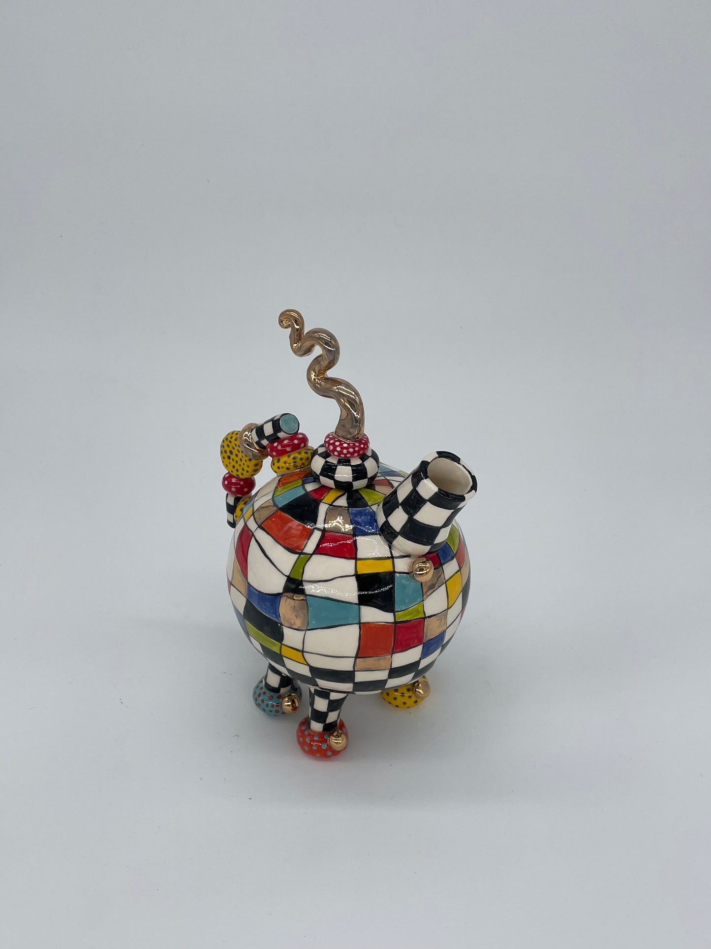 Honouring Mondrian Teapot