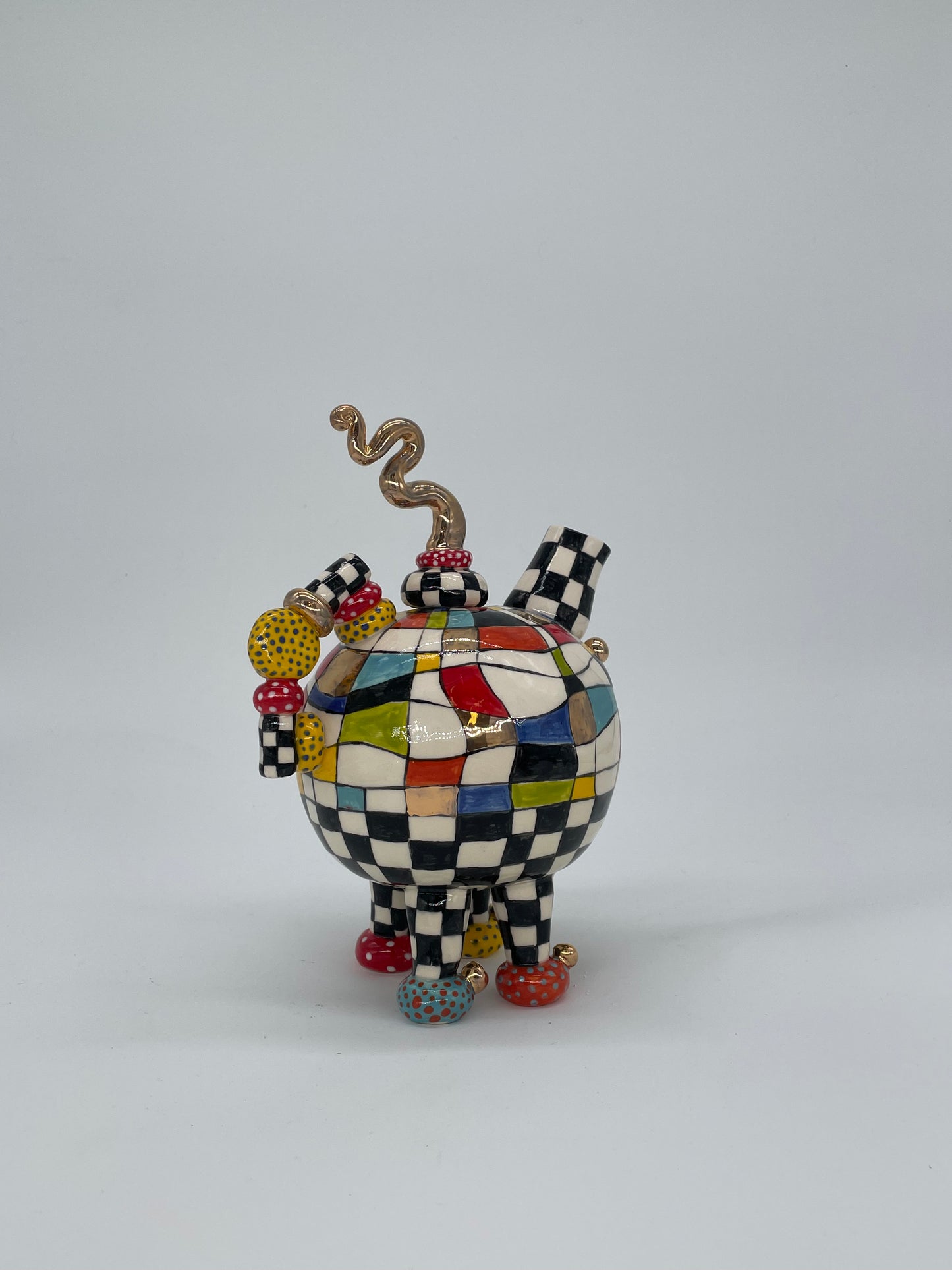 Honouring Mondrian Teapot