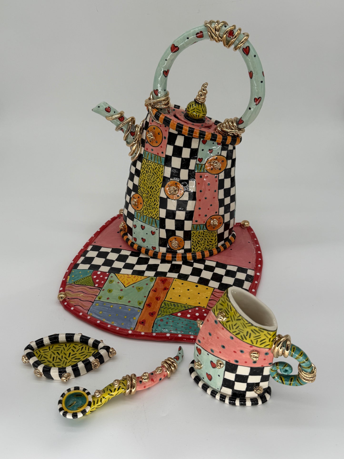 Patchwork Teaset