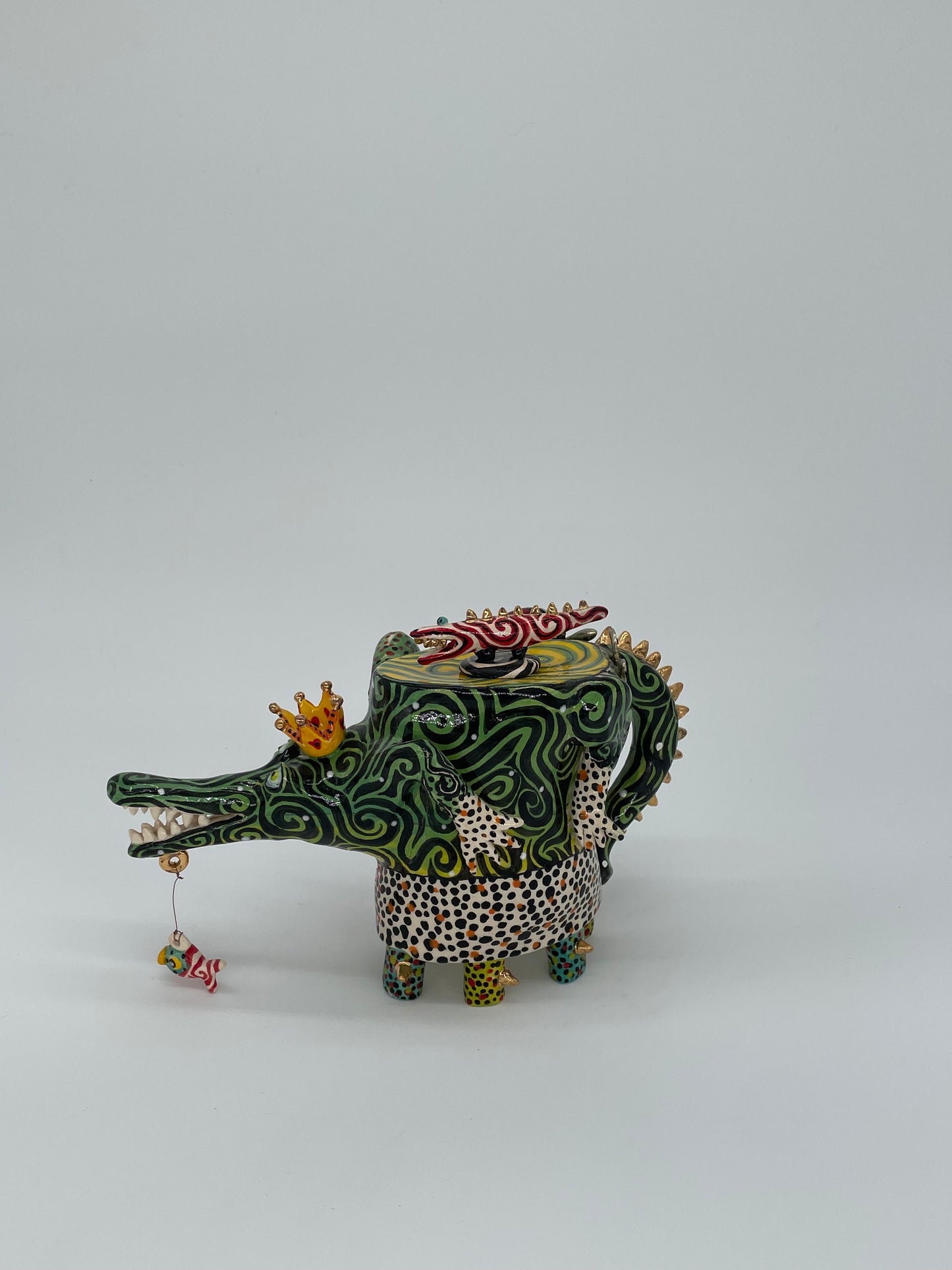 The Alligator Teapot