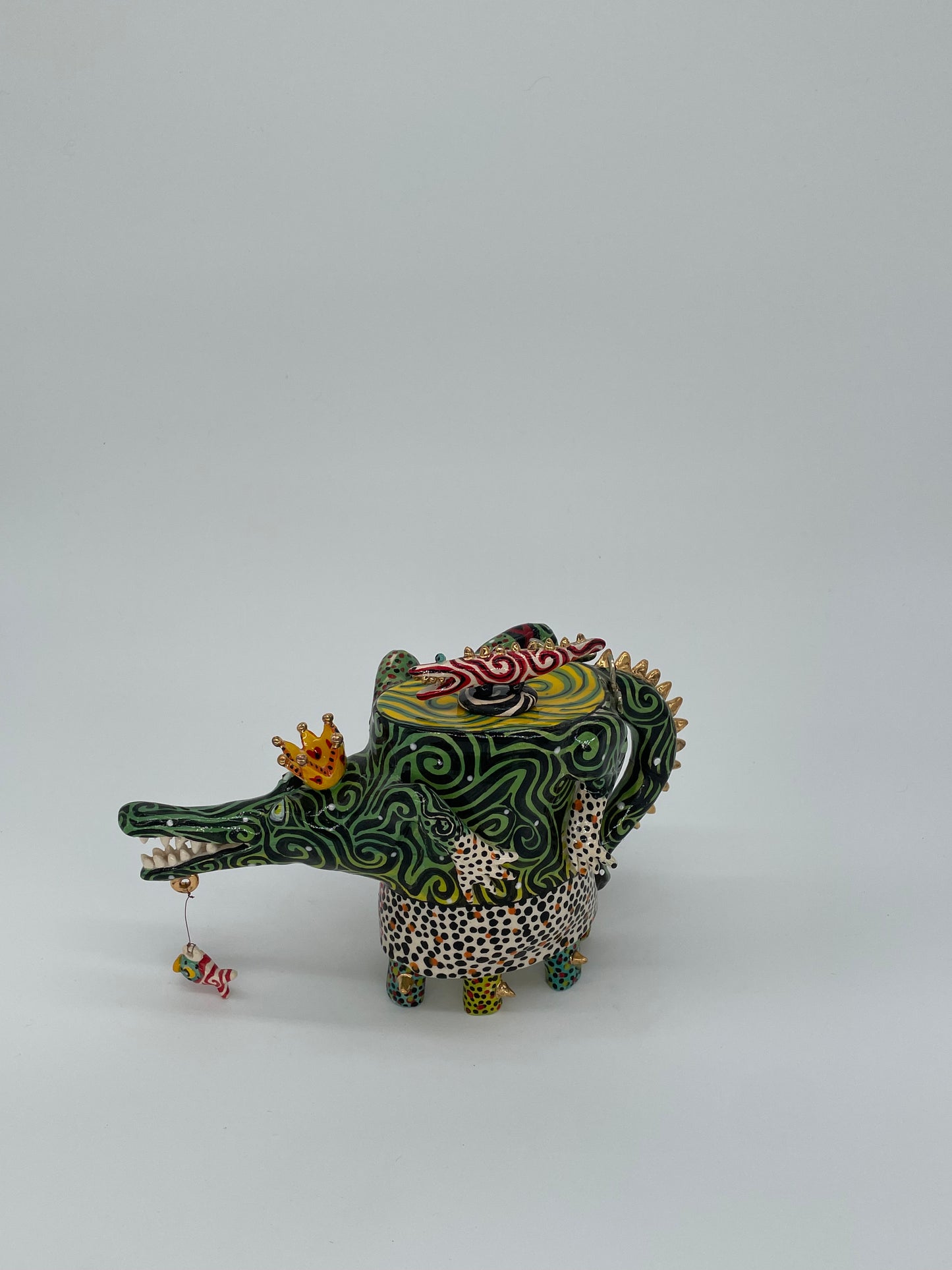 The Alligator Teapot