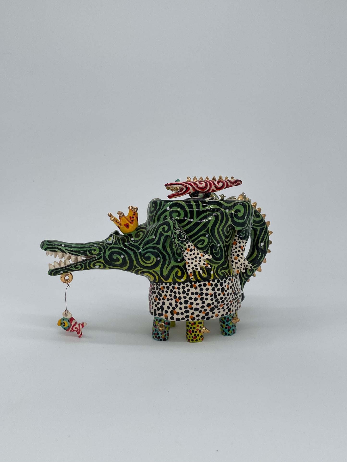 The Alligator Teapot