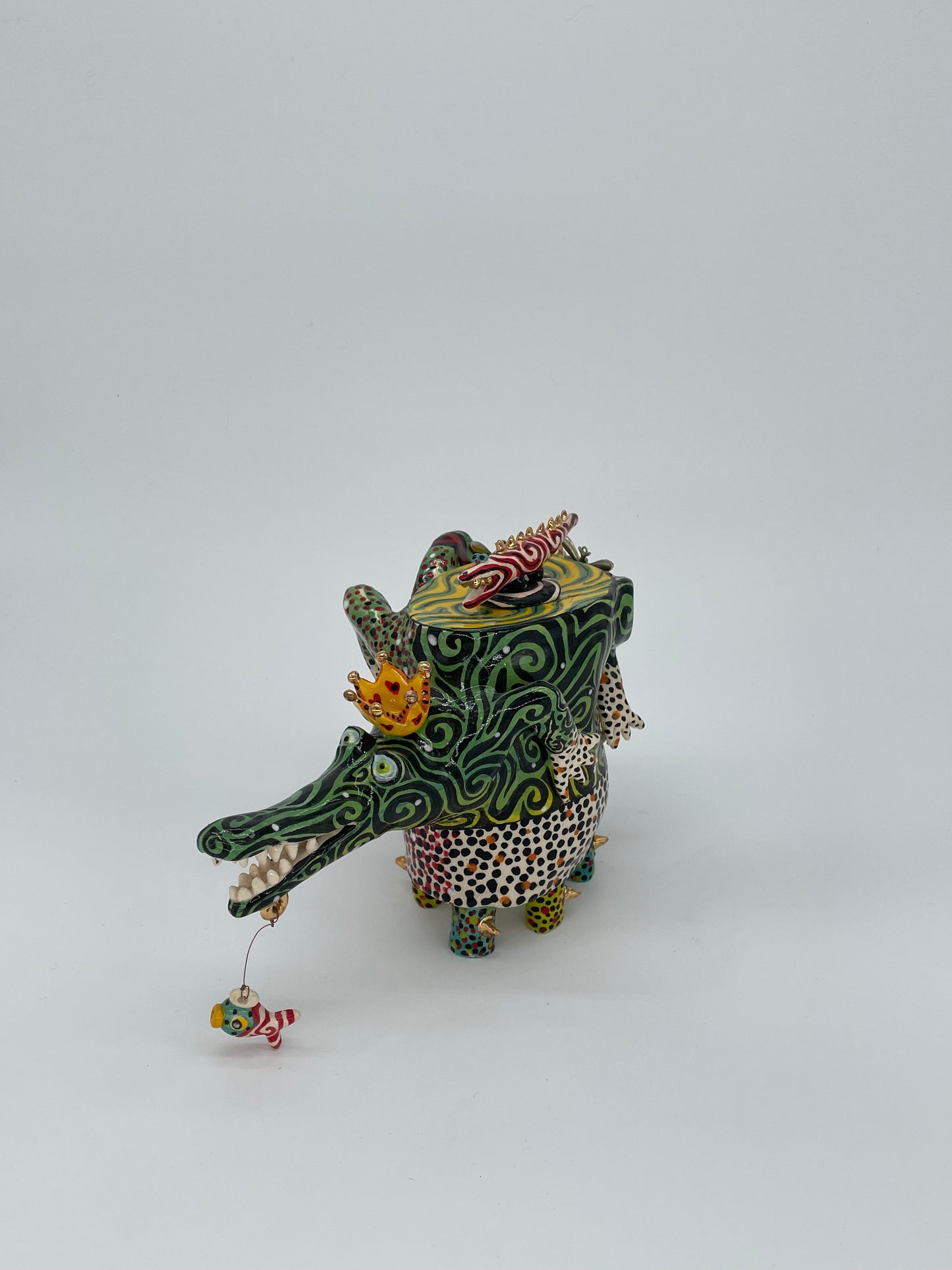 The Alligator Teapot