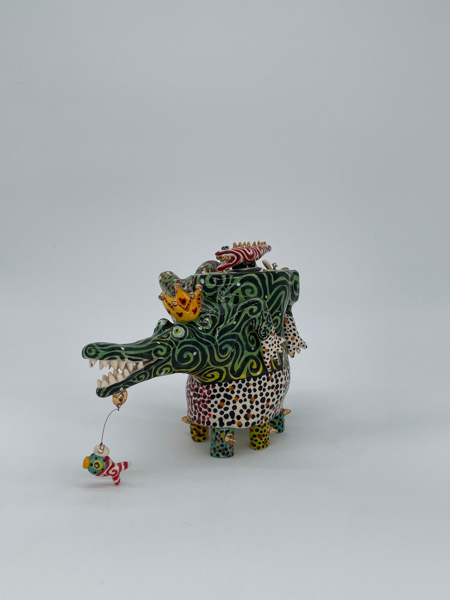 The Alligator Teapot