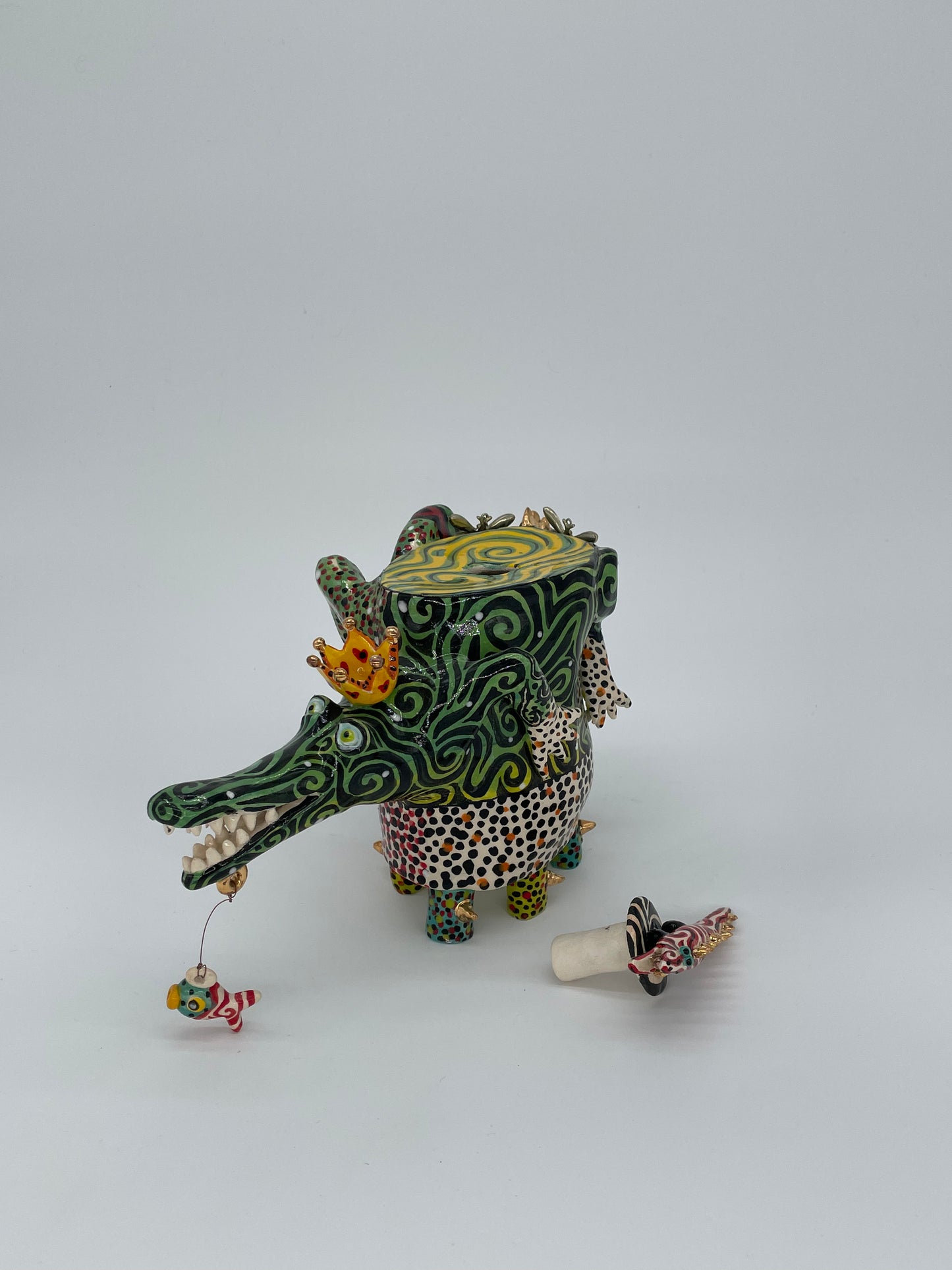 The Alligator Teapot