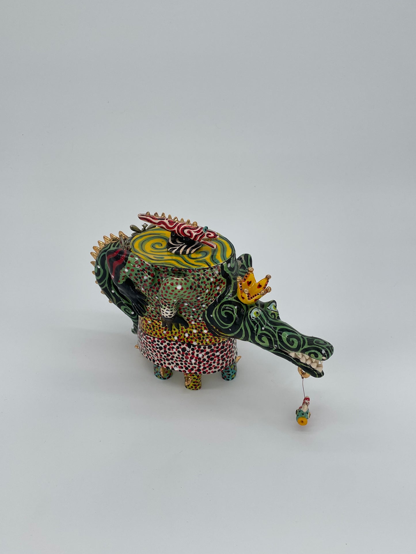 The Alligator Teapot