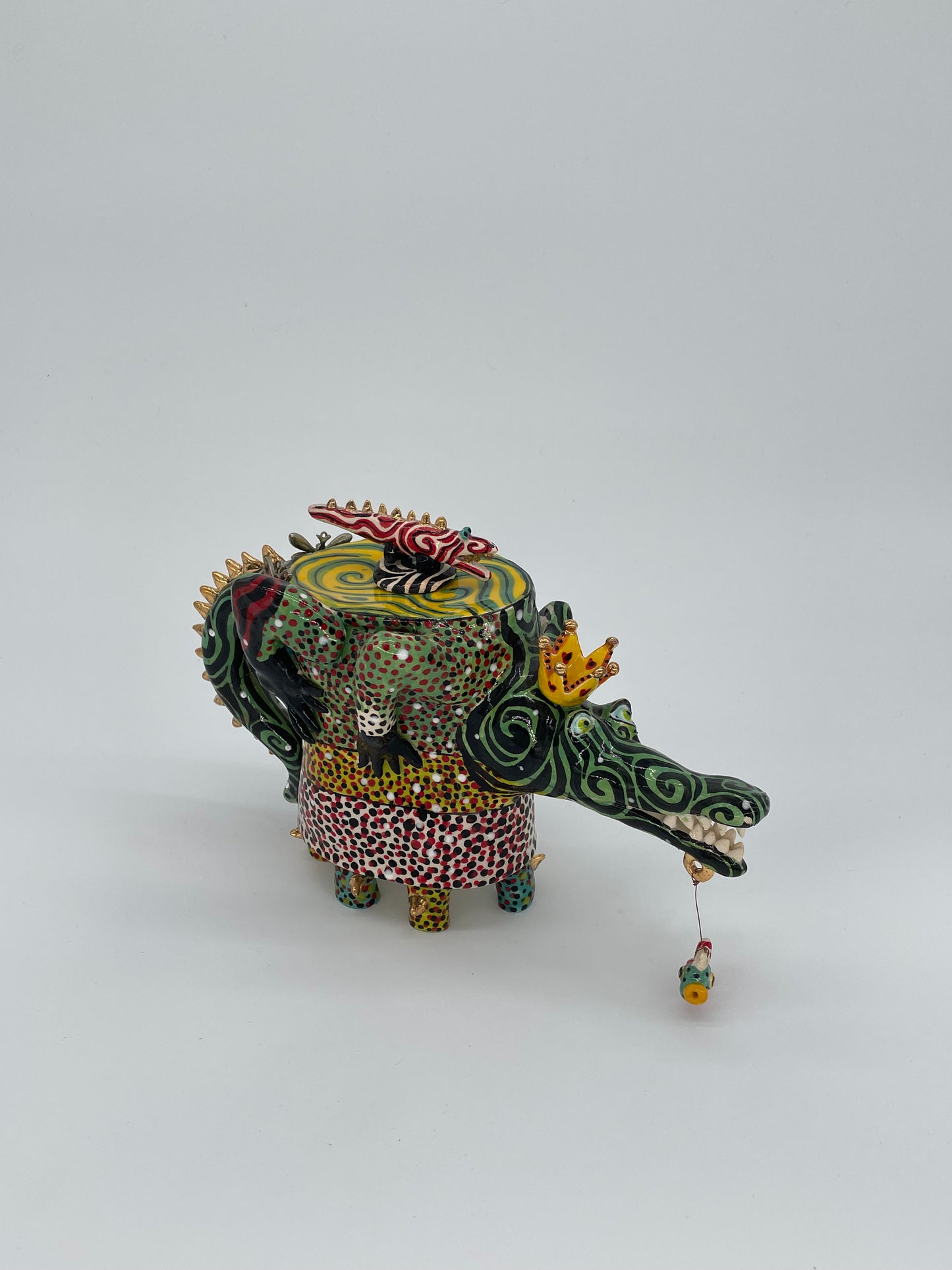 The Alligator Teapot