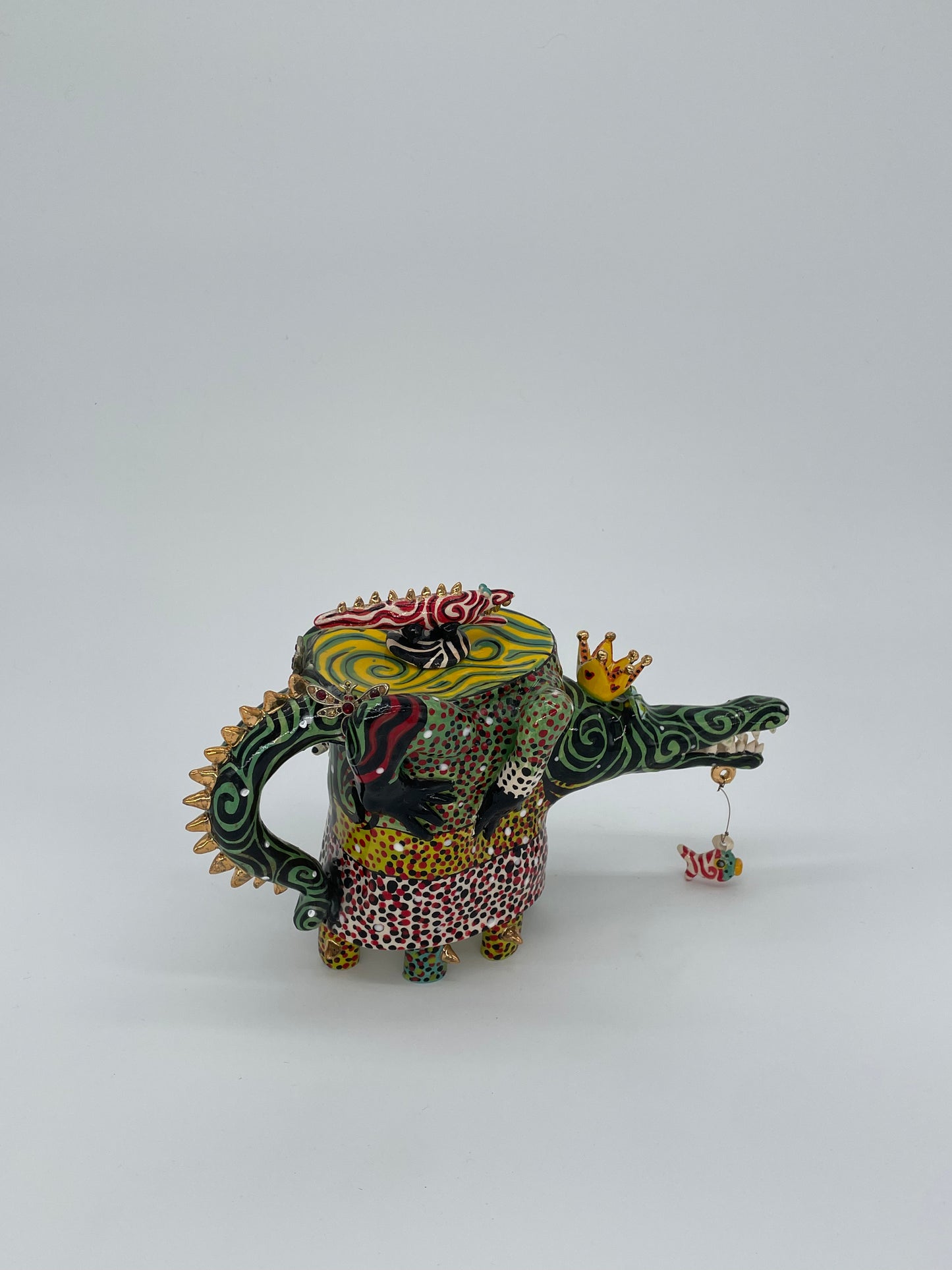 The Alligator Teapot